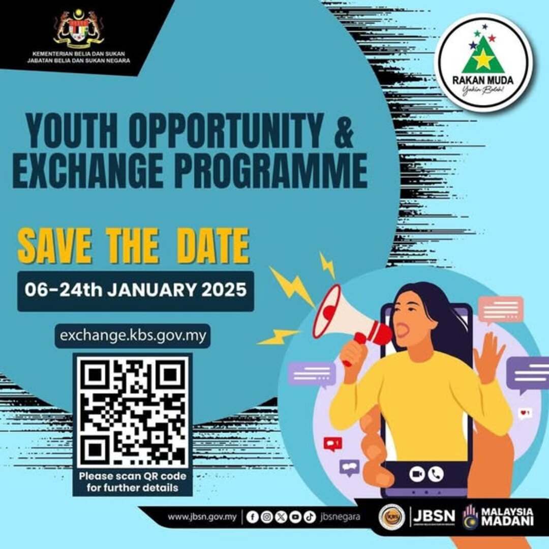 HEBAHAN PELAWAAN UNTUK MENYERTAI KEM PEMILIHAN PROGRAM PERTUKARAN BELIA ANTARABANGSA 2025
