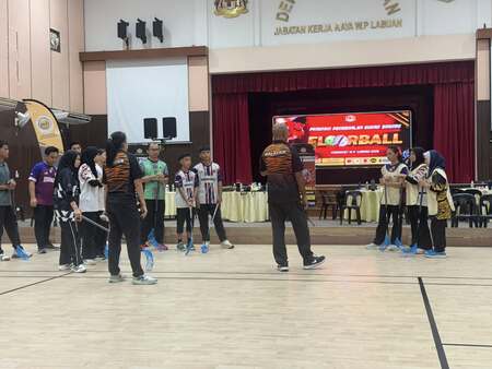 SESI PETANG PROGRAM PENGENALAN SUKAN BAHARU FLOORBALL PERINGKAT WILAYAH PERSEKUTUAN LABUAN TAHUN 2026
