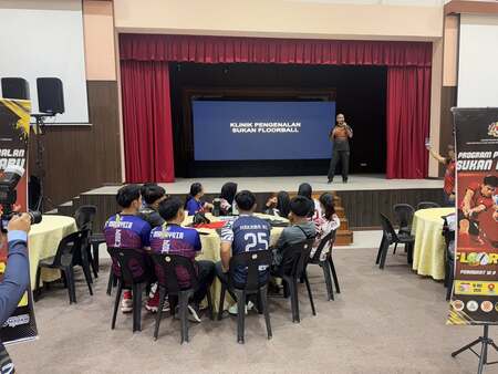 SESI PAGI PROGRAM PENGENALAN SUKAN BAHARU FLOORBALL PERINGKAT WILAYAH PERSEKUTUAN LABUAN TAHUN 2026