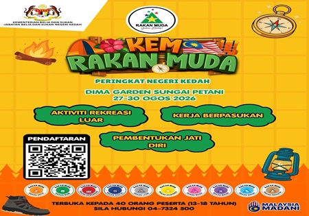 CUTI SEKOLAH DAH TIBA! Jom Sertai KEM RAKAN MUDA 2026!