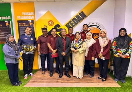 PENGARAH JBSN KEDAH TERIMA KUNJUNGAN DARI KULIM HI TECH PARK