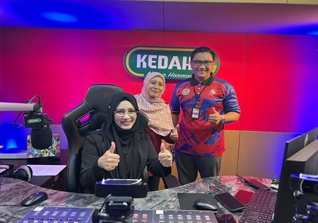 HEBAHAN HARI BELIA NEGARA  PERINGKAT NEGERI DI KONTI KEDAH FM
