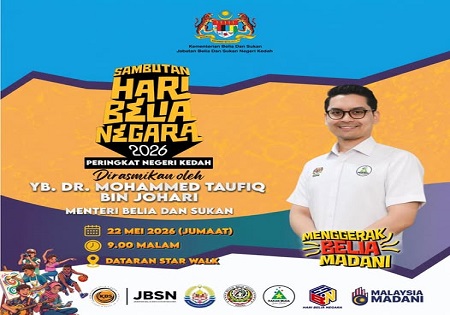 SAMBUTAN HARI BELIA NEGARA PERINGKAT NEGERI KEDAH TAHUN 2026