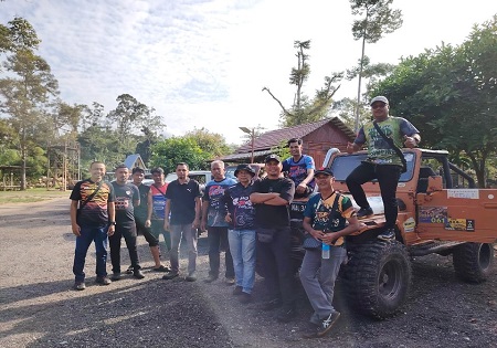 LAWATAN TAPAK KURSUS MARSHAL 4X4 PERINGKAT NEGERI KEDAH