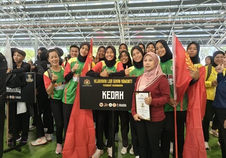Kedah beraksi di Liga Sukan Komuniti 2025 Kebangsaan! 