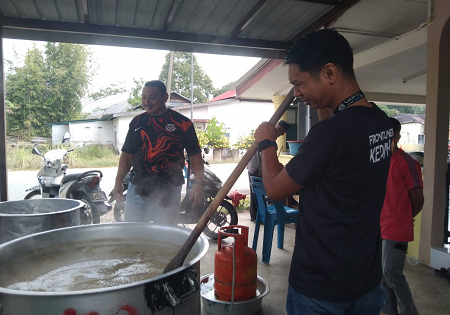 Program Masak Bubur Lambuk Rakan Masjid X Rakan Muda Ramadan Daerah Sik 2026.