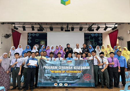 RAKAN PRIHATIN : MOBILISASI SATRIA SIRI 1 (CERAMAH KESEDARAN "BEWARE OF SCAMMERS'' PERINGKAT DAERAH SIK