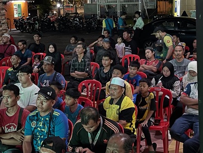 TAYANGAN SKRIN BESAR PERLAWANAN KELAYAKAN PIALA ASIA 2027 - MALAYSIA Vs NEPAL