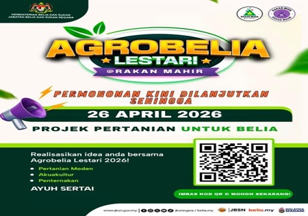 Permohonan Program Agrobelia Lestari @ Rakan Mahir 2026 