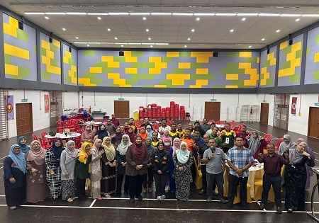 MAJLIS PERHIMPUNAN BULANAN DAN MAJLIS PERPISAHAN PERSARAAN SERTA PERTUKARAN PEGAWAI DAN KAKITANGAN JBSN KEDAH
