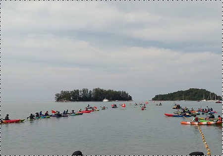 SAFETY WATER KAYAKERS IRONMAN MALAYSIA LANGKAWI  2025