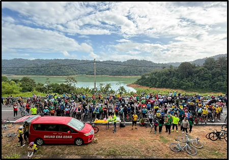 115KM FELLOWSHIP PEDU 3.0 MENGGALAKKAN GAYA HIDUP SIHAT DAN  MEMUPUK HUBUNGAN KOMUNITI.