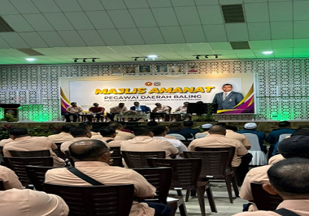 MAJLIS AMANAT YANG BERBAHAGIA PEGAWAI DAERAH BALING BERSAMA SELURUH KETUA JABATAN KANAN SERTA PAGAWAI SERTA KAKITANGAN TAHUN 2026