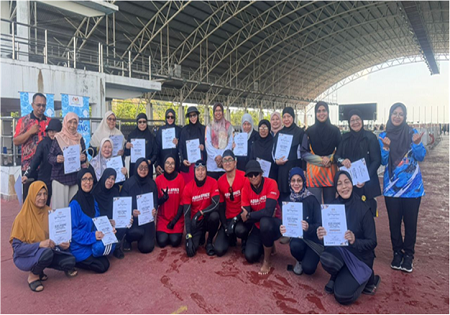 MAJLIS PENUTUP KEMAHIRAN LATIHAN ASAS SUKAN (KLAS)  RENANG KATEGORI  WARGA EMAS TAHUN 2025