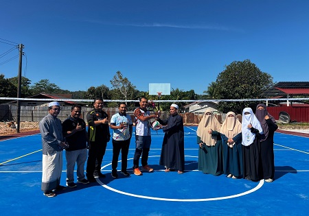 PENYERAHAN GELANGGANG SERBAGUNA 