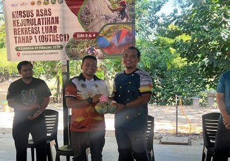 Kursus Kejurulatihan Rekreasi Luar Tahap 1 di Baling, Kedah
