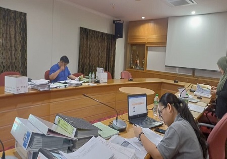 Mesyuarat Pembukaan Pengauditan Pengurusan & Kewangan KBS di KRM Baling