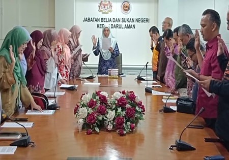 MAJLIS LAFAZ IKRAR AKTA RAHSIA RASMI 1972 BAGI TAHUN 2026 JABATAN BELIA DAN SUKAN NEGERI KEDAH