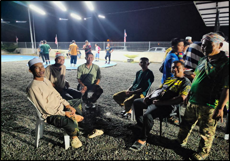 TAKLIMAT PENUBUHAN KELAB SEPAK RAGA TUJU KAMPUNG LEBAI SAMAN.