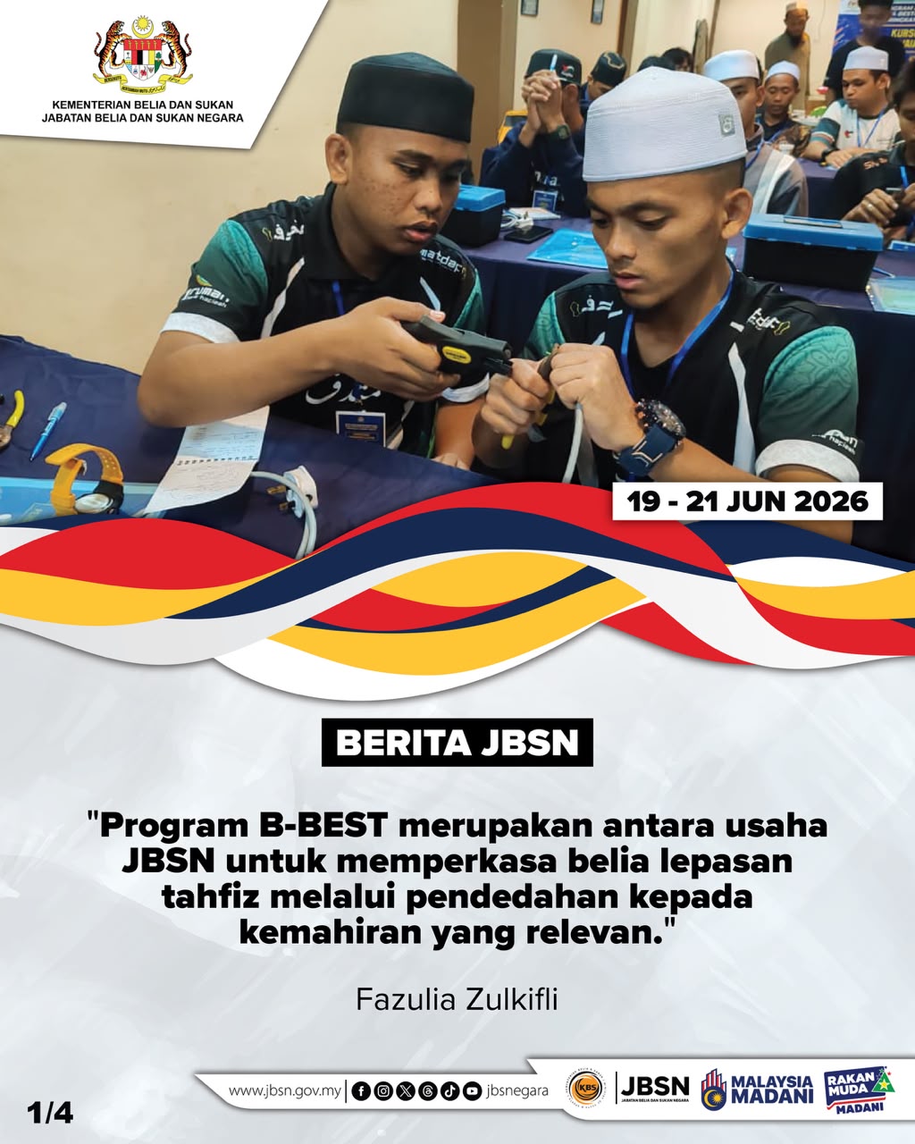 JBSN TEKAD PERKASA BELIA LEPASAN TAHFIZ