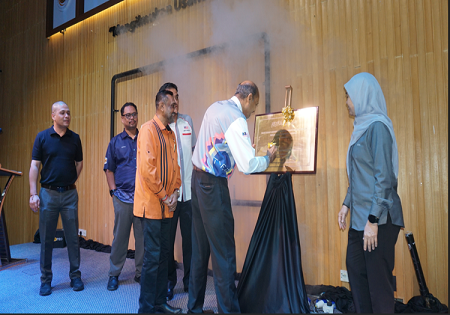 LAWATAN PEMANTAUAN PROJEK DAN PERASMIAN NAIK TARAF AUDITORIUM APBM BATU GAJAH