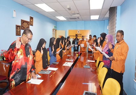 SESI BACAAN IKRAR PERAKUAN AKTA RAHSIA RASMI 1972 (AKTA 88) BAGI TAHUN 2026 AKADEMI PEMBANGUNAN BELIA MALAYSIA (APBM) BATU GAJAH