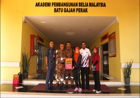 LAWATAN PEMERIKSAAN KESELAMATAN BAGI TUJUAN MENCEGAH KEBAKARAN DI AKADEMI PEMBANGUNAN BELIA MALAYSIA (APBM) BATU GAJAH