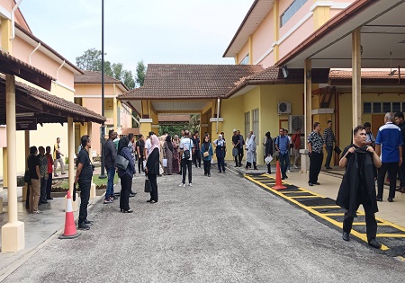 SESI TAKLIMAT DAN LAWATAN TAPAK TENDER PERKHIDMATAN PEMBERSIHAN, LANDSKAP DAN KAWALAN KESELAMATAN APBM BATU GAJAH