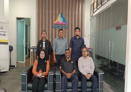 LAWATAN DAN KUNJUNGAN HORMAT APBM BATU GAJAH KE MCMC NEGERI PERAK