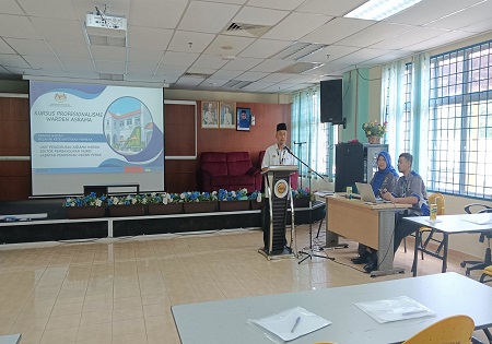 KURSUS PROFESIONALISME WARDEN TUNJANG KESEJAHTERAAN KOLEJ PERINGKAT ZON PERAK