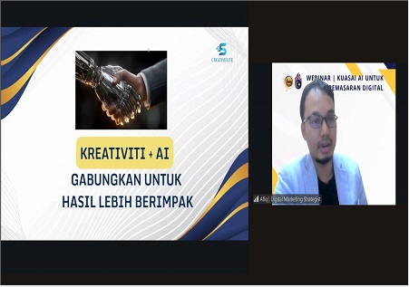 PROGRAM WEBINAR KEUSAHAWANAN@APBMBG SIRI 7 “KUASAI AI UNTUK PEMASARAN DIGITAL”