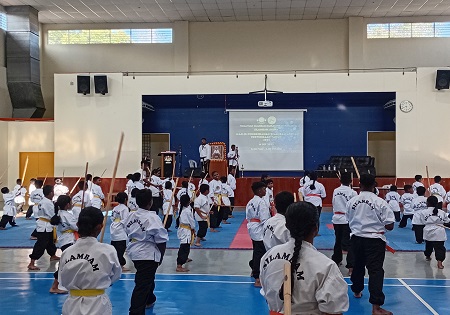 MAJLIS PENGGREDAN SILAMBAM ARIMA DI AKADEMI PEMBANGUNAN BELIA MALAYSIA (APBM) BATU GAJAH