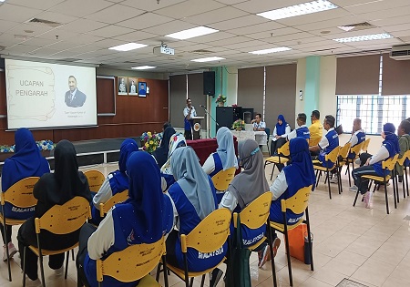 MAJLIS PERHIMPUNAN BULANAN APBM BATU GAJAH BILANGAN 5/2025 PERKUKUH KOMUNIKASI DAN PEMBUDAYAAN NILAI KERJA