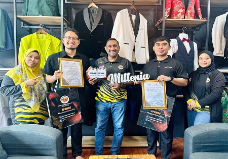 LAWATAN USAHAWAN BELIA NIAGA JULAI 2025: SAHAF PARADIGM TERUS UNGGUL DALAM PERNIAGAAN PAKAIAN BERKUALITI