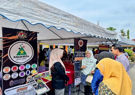 PAMERAN PROGRAM SEMARAK HARI BELIA NEGARA PERINGKAT DAERAH HILIR PERAK TAHUN 2025