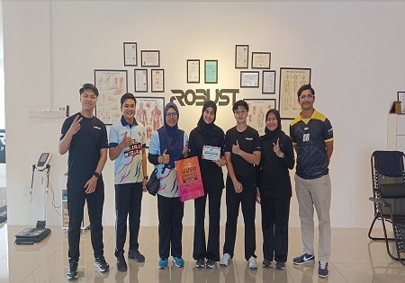 LAWATAN USAHAWAN BELIA NIAGA KE SYARIKAT ROBUST SPORT SDN. BHD.