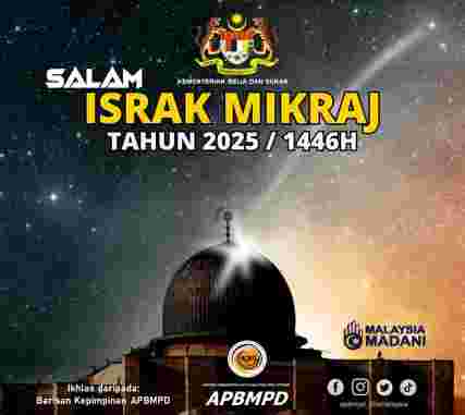 SALAM ISRAK MIKRAJ 1446 H