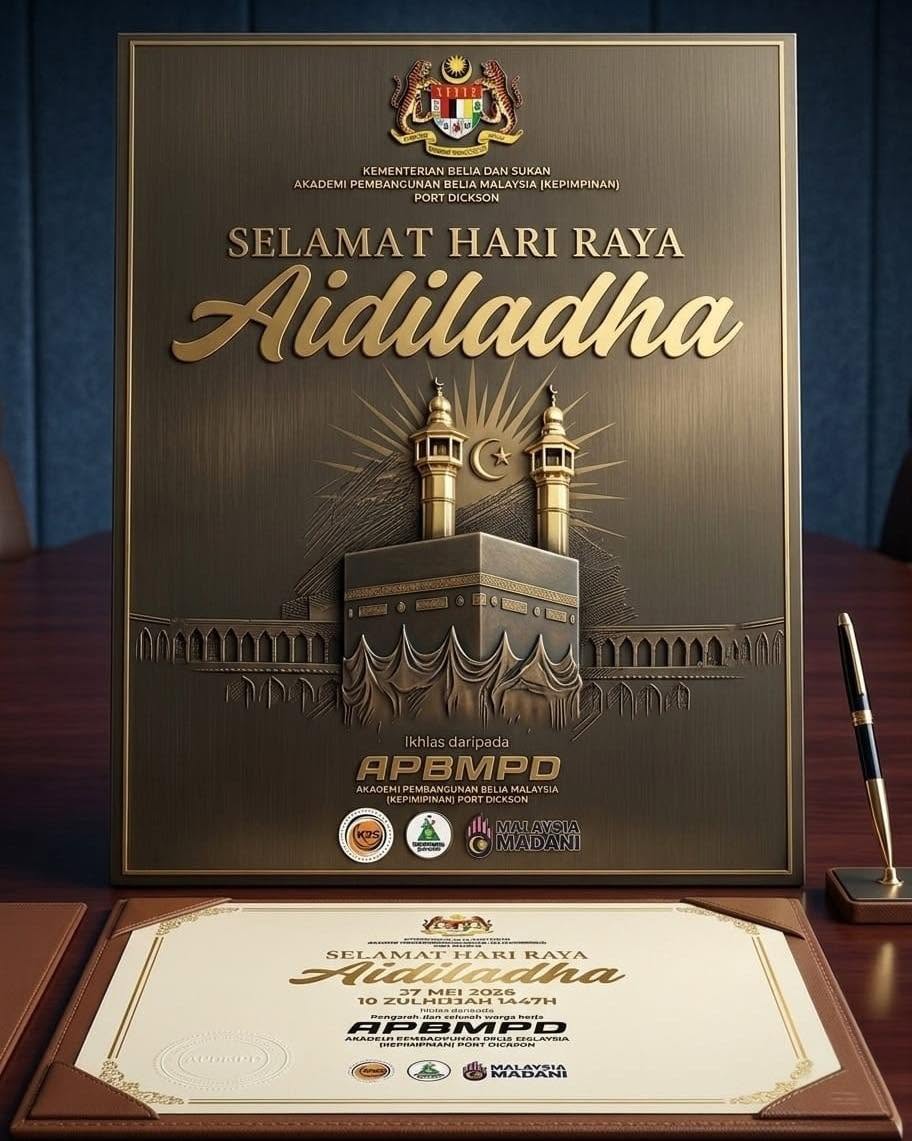 Selamat Menyambut Hari Raya Aidiladha 1447H/2026M