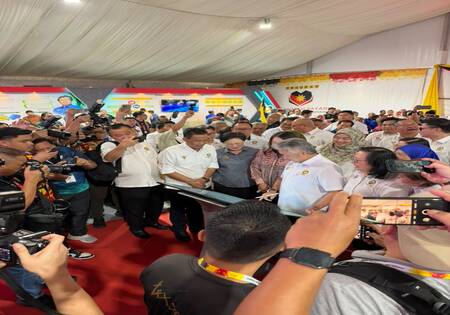 PBSB SRI AMAN HADIR MAJLIS SOFT LAUNCHING  PROGRAM SARAWAKKU SAYANG (SKS) SRI AMAN