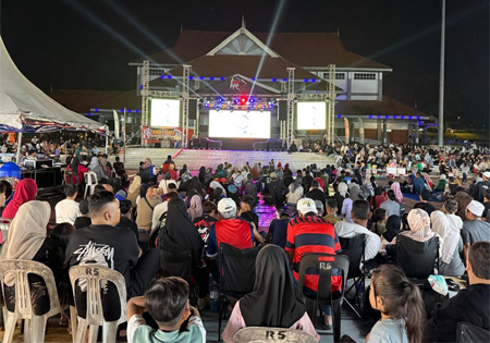 PROGRAM TAYANGAN SKRIN BESAR SEMPENAN PERLAWANAN AKHIR PIALA MALAYSIA PERINGKAT NEGERI JOHOR