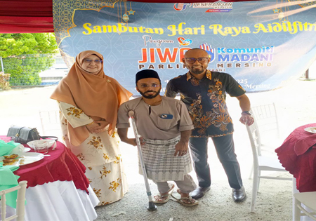 PROGRAM JIWA @ KOMUNITI MADANI PARLIMEN MERSING BERSEMPENA DENGAN SAMBUTAN HARI RAYA AIDILFITRI
