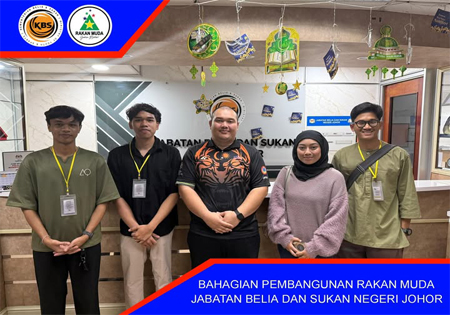 KUNJUNGAN HORMAT WAKIL PELAJAR UNIKL PASIR GUDANG KE JABATAN BELIA DAN SUKAN NEGERI JOHOR
