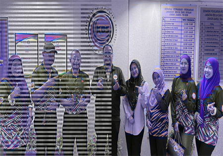 LAWATAN KUNJUNGAN HORMAT PERSATUAN KECERGASAN NEGERI JOHOR KE JABATAN BELIA DAN SUKAN NEGERI JOHOR