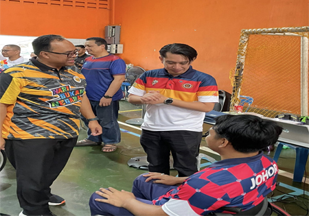 KUNJUNGAN HORMAT YB TIMBALAN MENTERI BELIA DAN SUKAN KE JABATAN BELIA DAN SUKAN NEGERI JOHOR