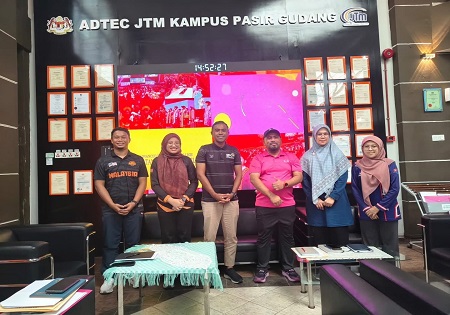 SESI PERBINCANGAN BERSAMA WAKIL ADTEC JTM KAMPUS PASIR GUDANG BAGI PELAKSANAAN PROGRAM SEMARAK BELIA @ HARI BELIA NEGARA TAHUN 2026 PERINGKAT DAERAH JOHOR BAHRU