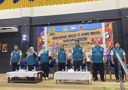 PROGRAM SEMARAK BELIA @ HARI BELIA NEGARA (SB@HBN) DAERAH KOTA TINGGI 2026 DISAMBUT DENGAN MERIAH.