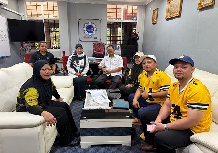 KUNJUNGAN HORMAT DAN LAWATAN TAPAK PROGRAM i-TALENT PERINGKAT DAERAH PONTIAN