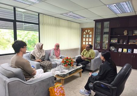 KUNJUNGAN HORMAT PERSATUAN RENANG PARA JOHOR (PREPJ) KE JABATAN BELIA DAN SUKAN NEGERI JOHOR