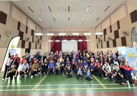 SESI LATIHAN FIZIKAL KE-2 BAGI PESERTA PERTANDINGAN BIGGEST LOSER KBS JOHOR 2026