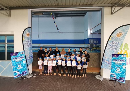 MAJLIS PENUTUPAN PROGRAM KEMAHIRAN LATIHAN ASAS SUKAN (KLAS) RENANG B40 SESI 1 DAN 2 PERINGKAT NEGERI JOHOR DAERAH KULAI 2026